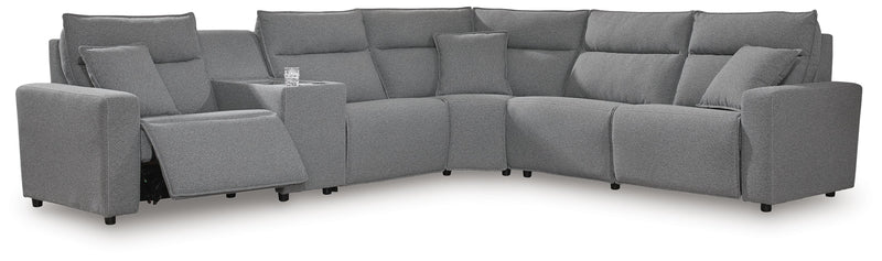 Modmax II Power Reclining Sectional with Console